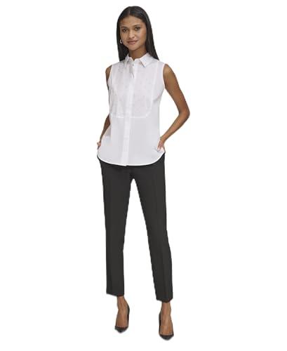 karl lagerfeld paris women's grmtj11a, white, s
