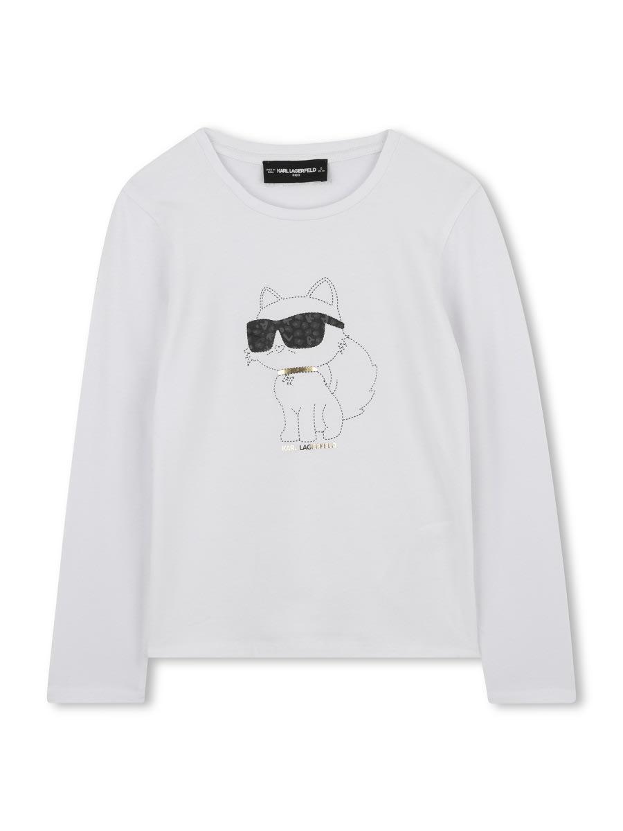 karl lagerfeld t-shirt with logo