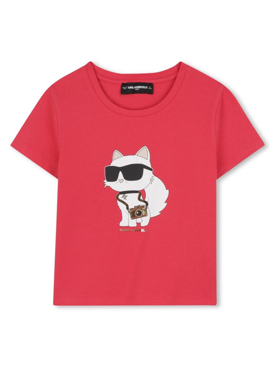karl lagerfeld t-shirt with logo