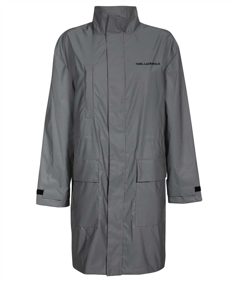 karl lagerfeld techno fabric jacket