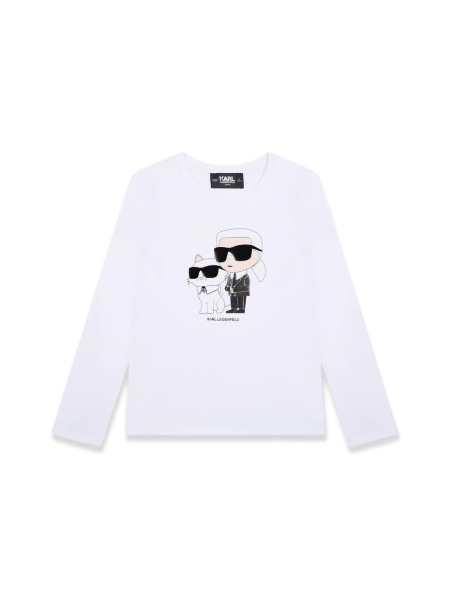 karl lagerfeld tee shirt m/l