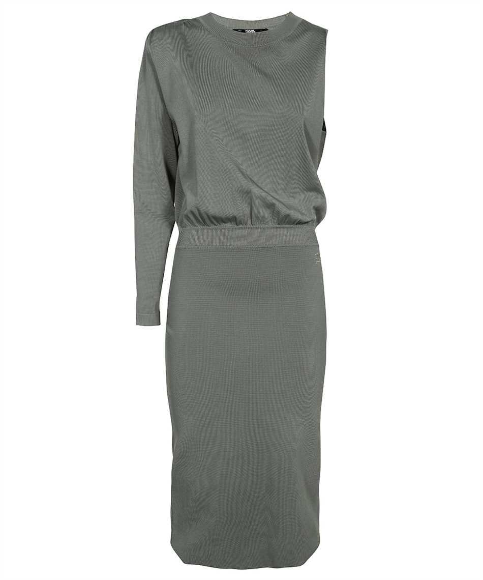karl lagerfeld viscose blend dress