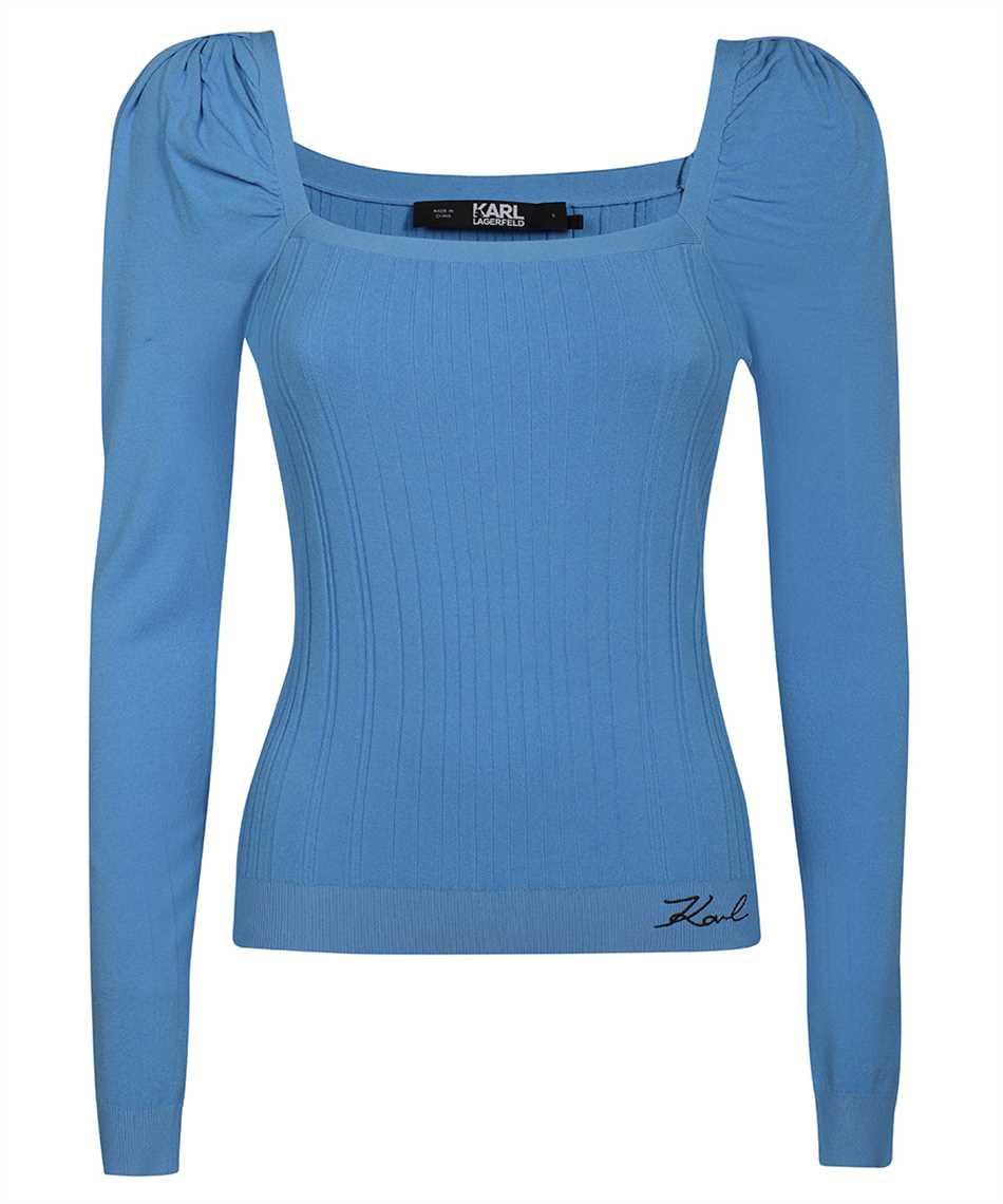 karl lagerfeld viscose top