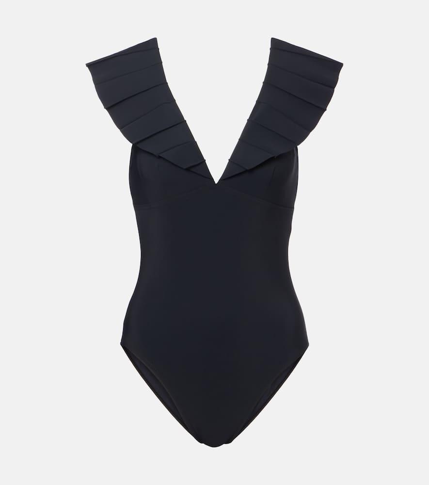 karla colletto alora ruffled swimsuit
