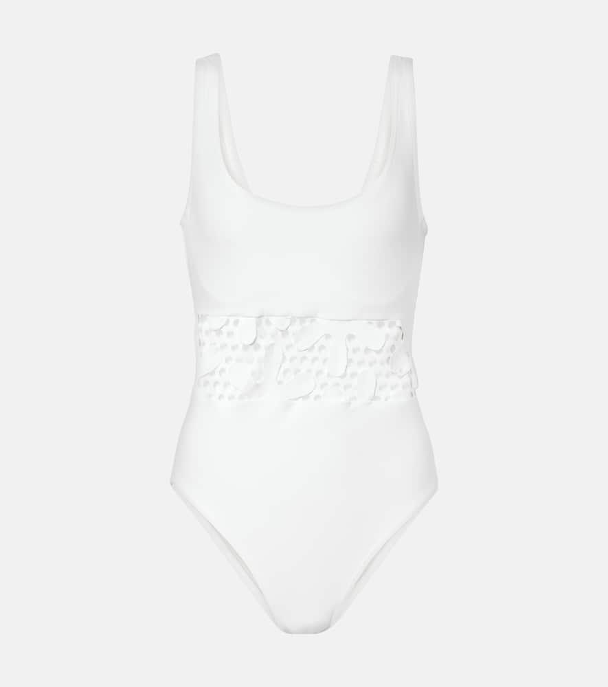 karla colletto aster embroidered swimsuit