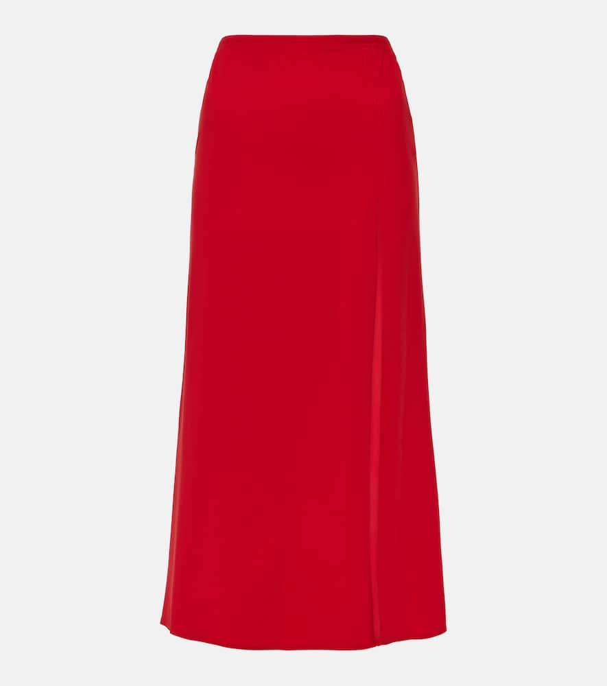 karla colletto basics midi skirt