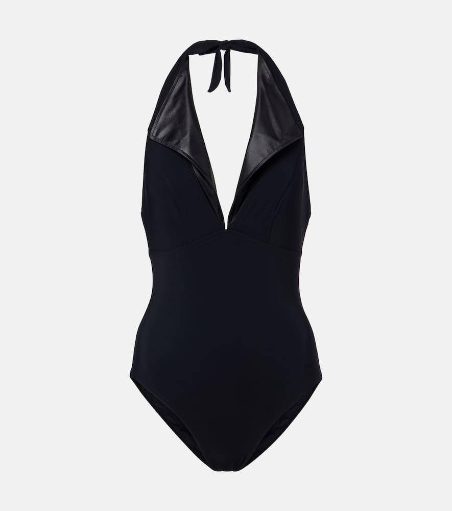karla colletto emery halterneck swimsuit