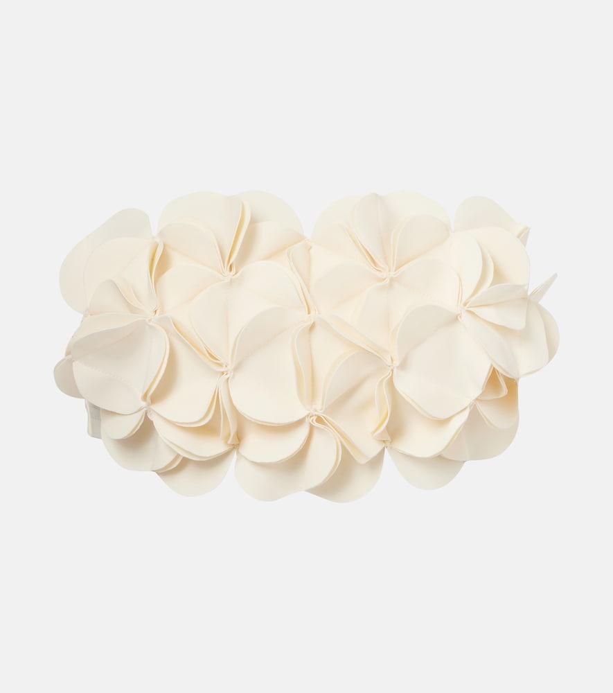 karla colletto floral bandeau bikini top