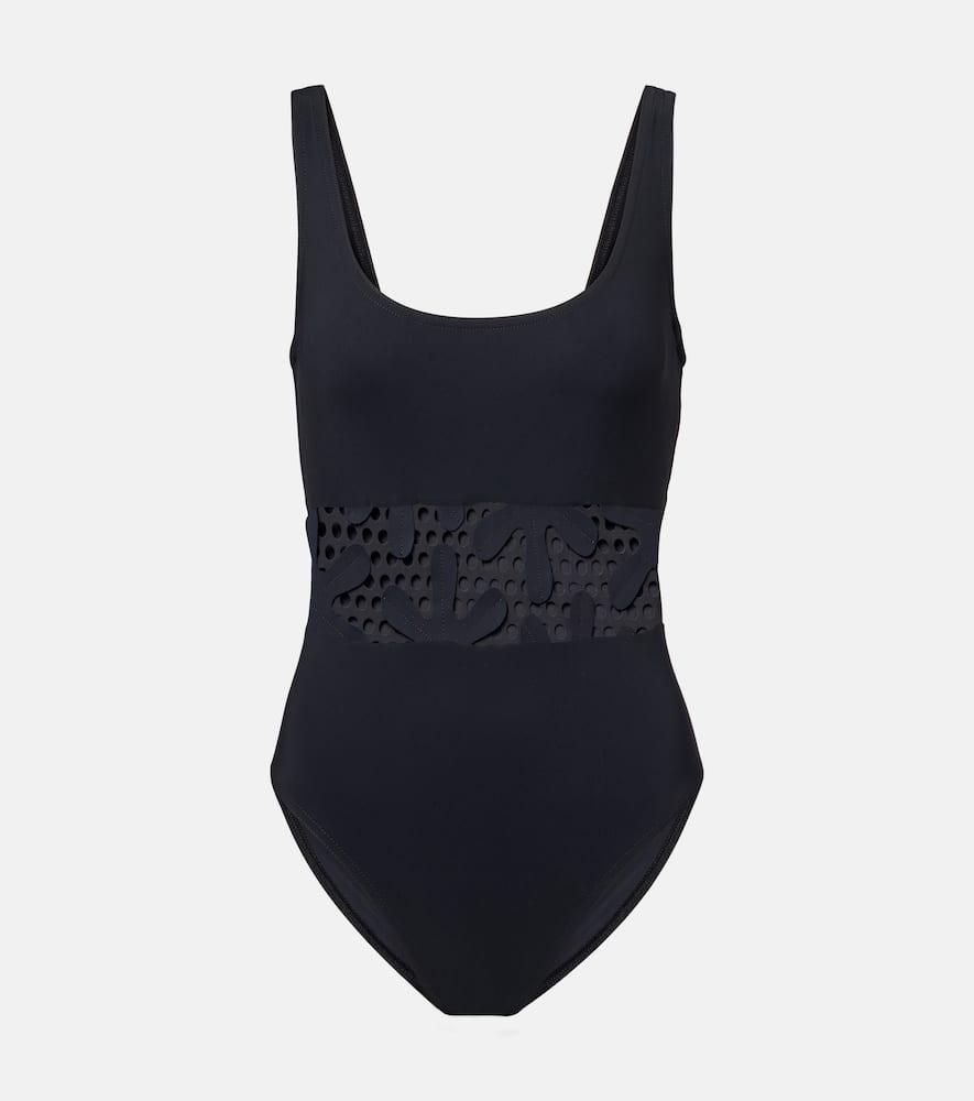 karla colletto floral cutout swimsuit