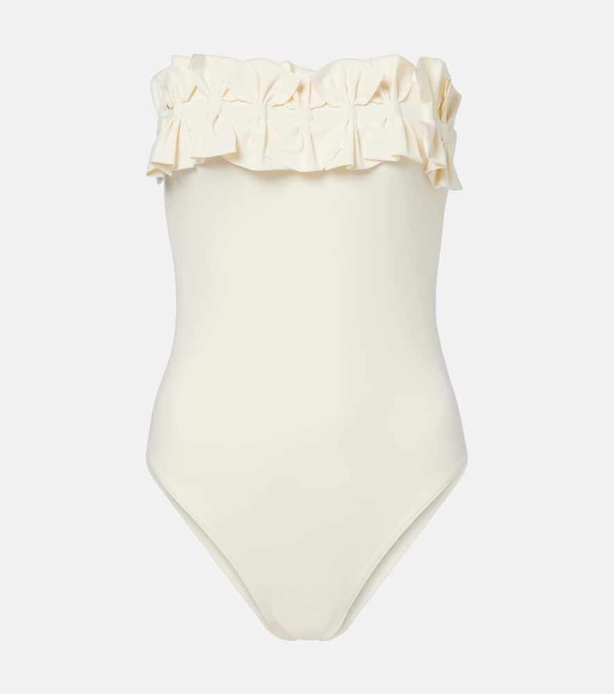 karla colletto freya ruffled swimsuit