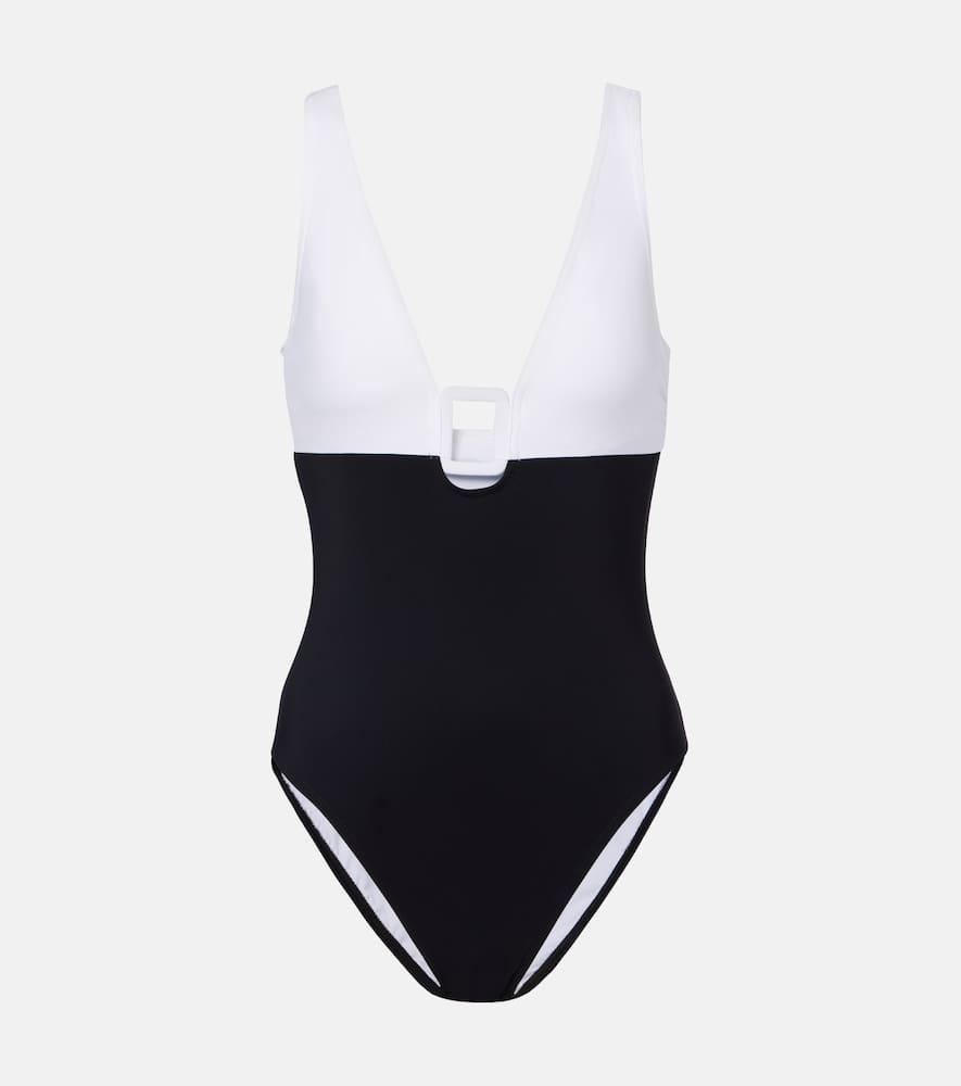 karla colletto mira colorblocked swimsuit