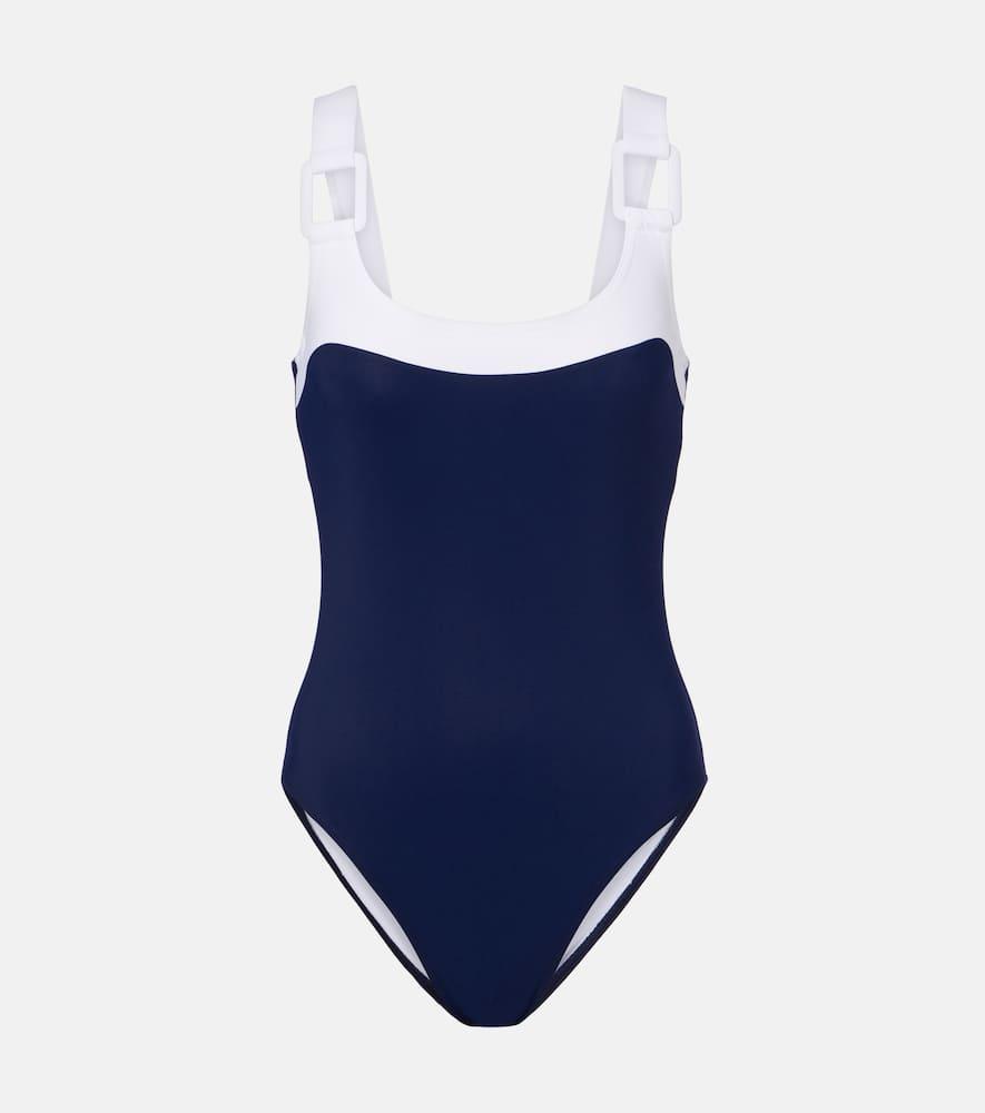 karla colletto mira colorblocked swimsuit