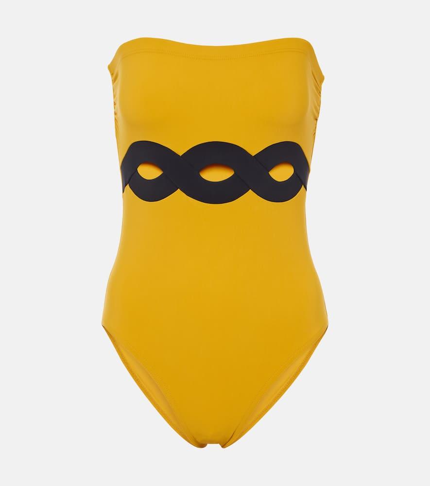 karla colletto octavia cutout swimsuit