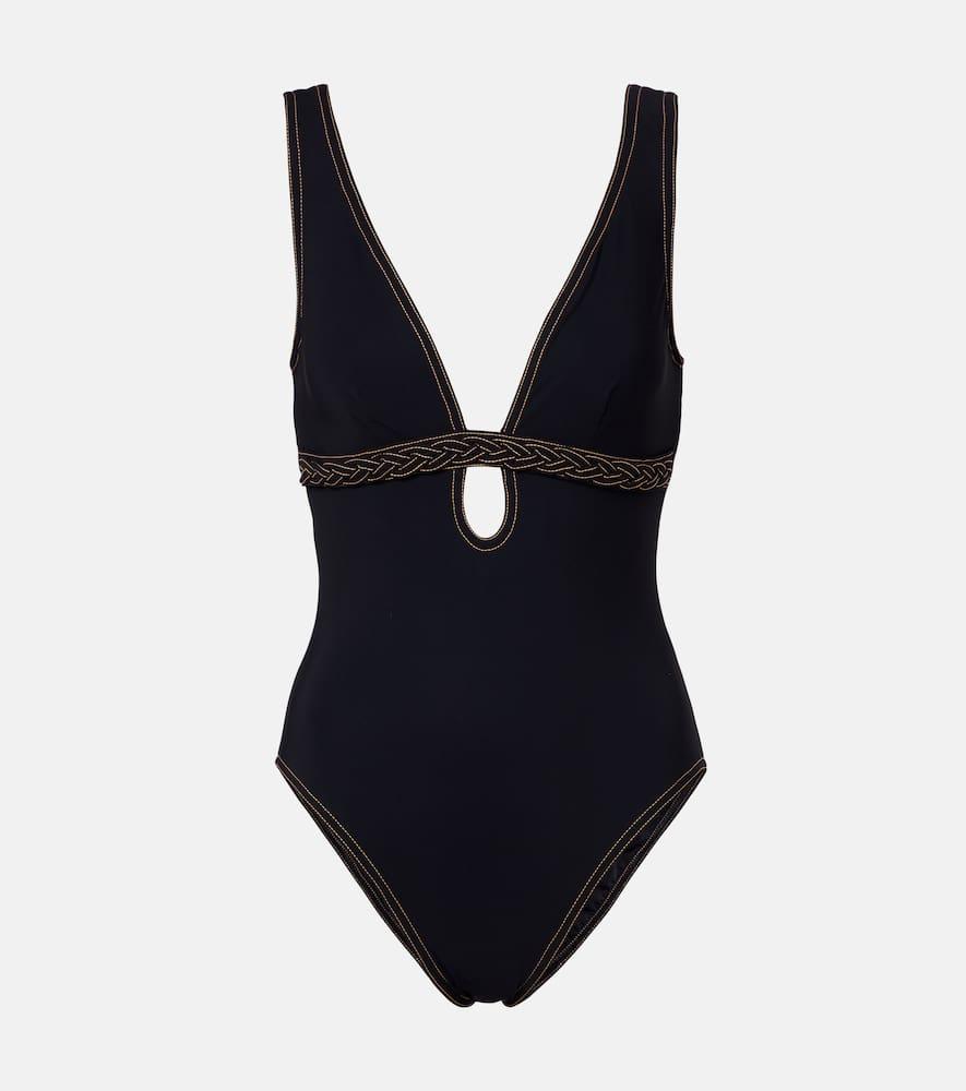 karla colletto quinn keyhole cutout swimsuit