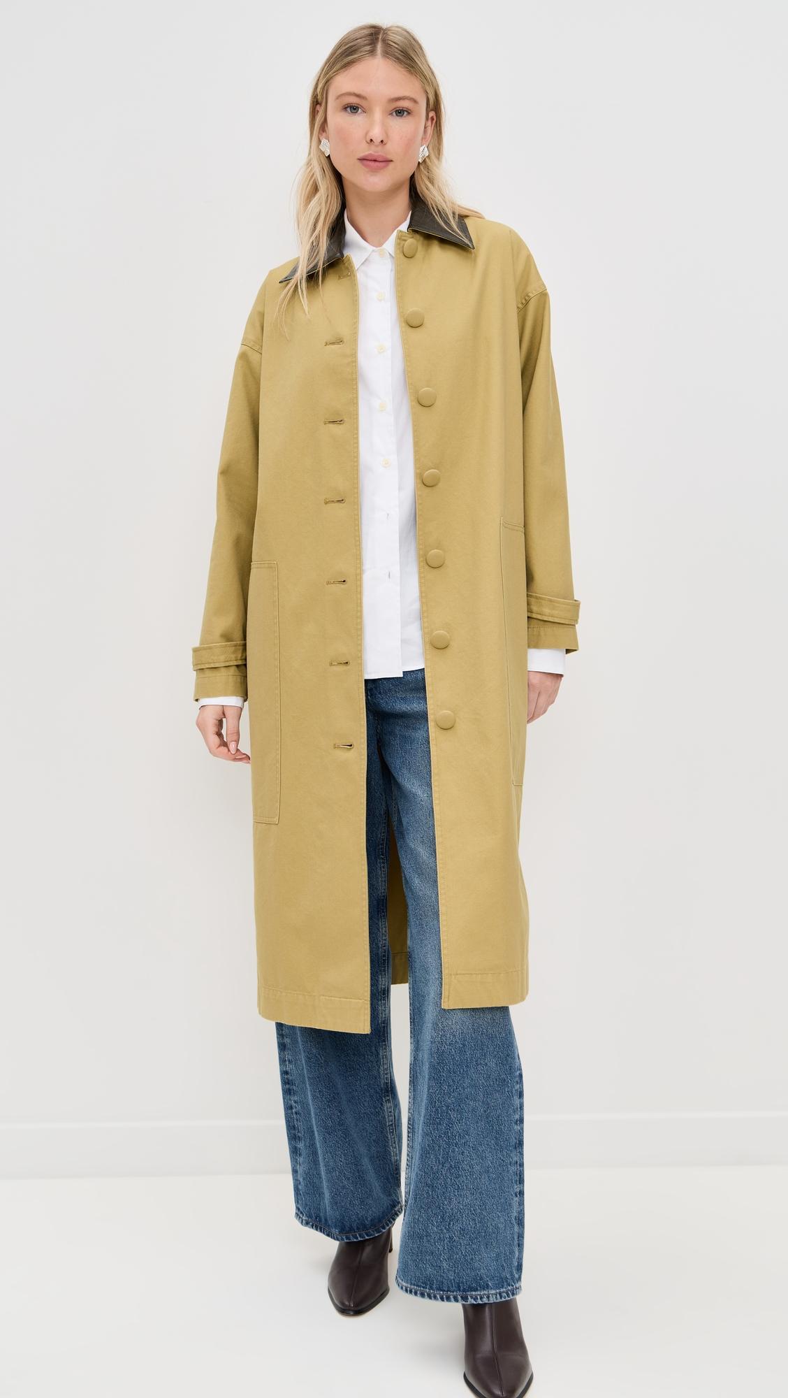 karla long utility barn jacket