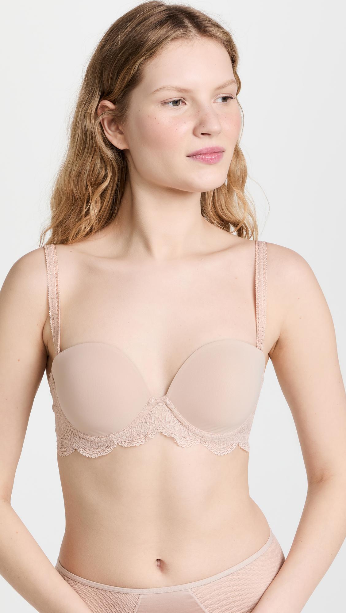 karma strapless plunge bra