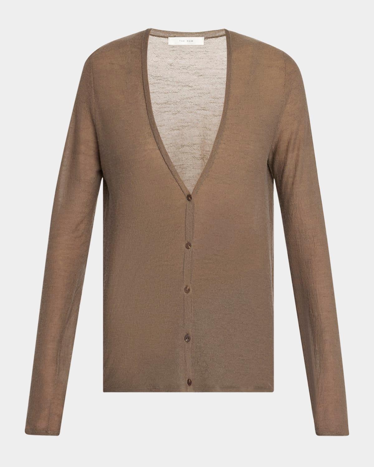 kasem v-neck fine cashmere cardigan