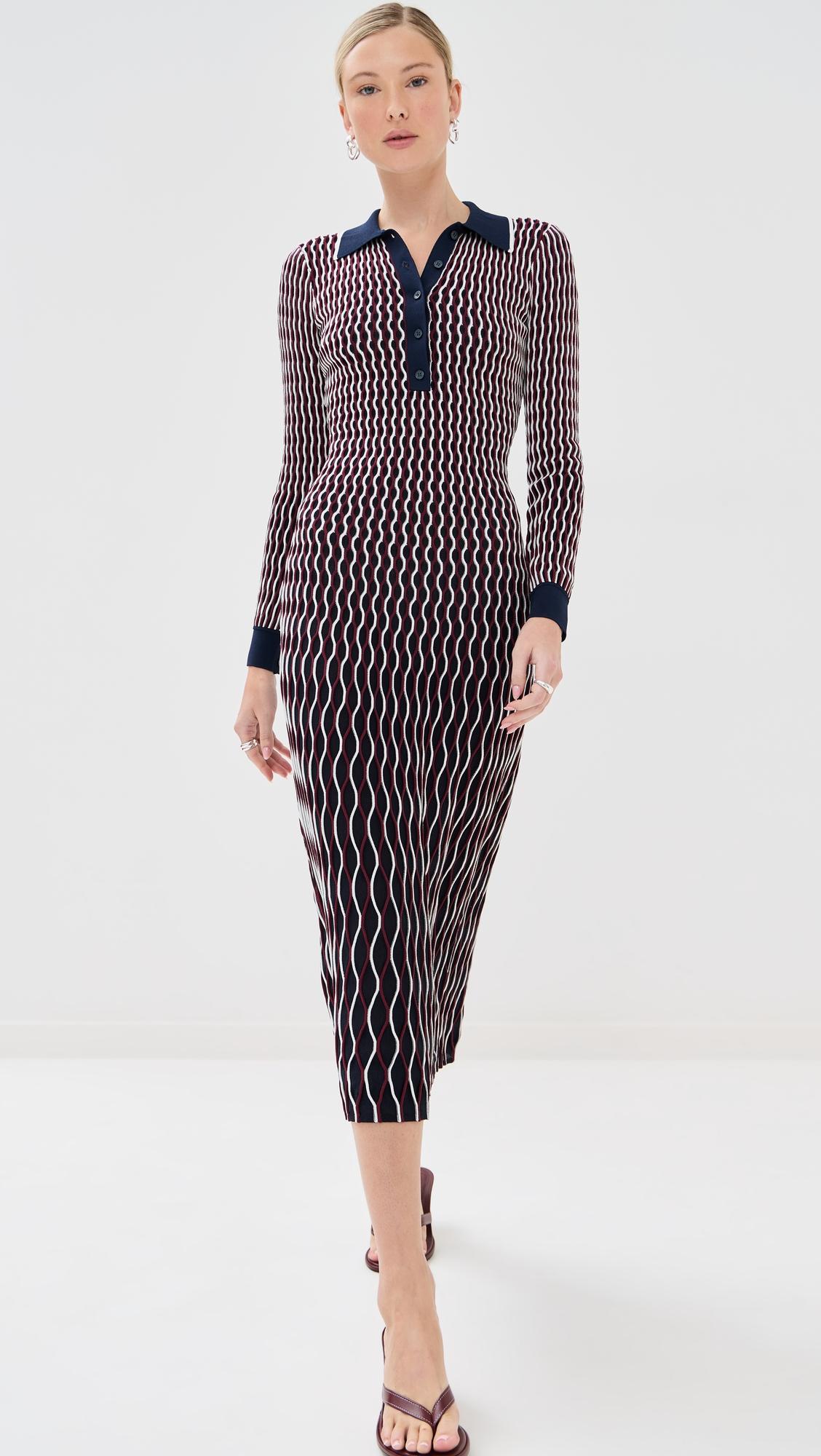 kassidy polo midi dress