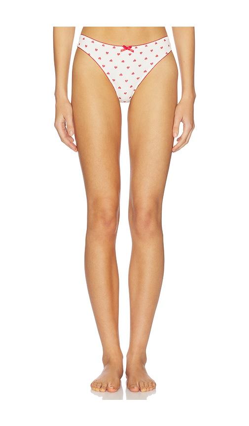 kat the label hugo thong in white.