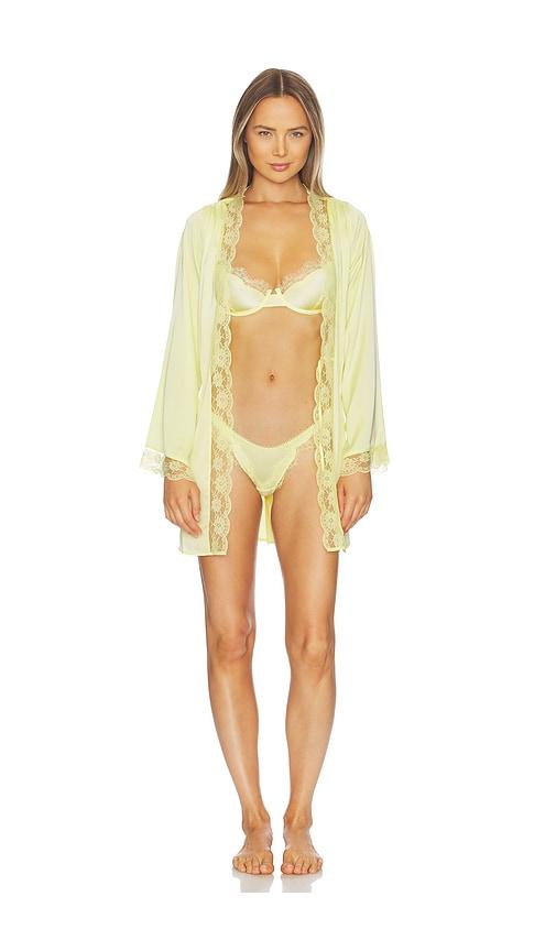 kat the label sidney robe in lemon.