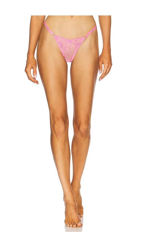 kat the label sofia thong in pink.