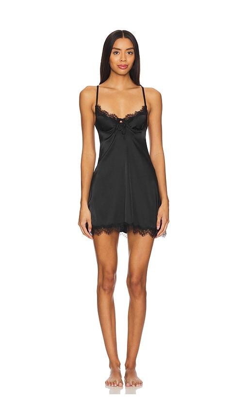 kat the label sorrento slip in black.