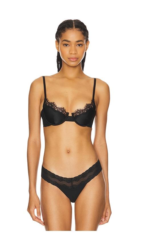kat the label sorrento underwire bra in black.