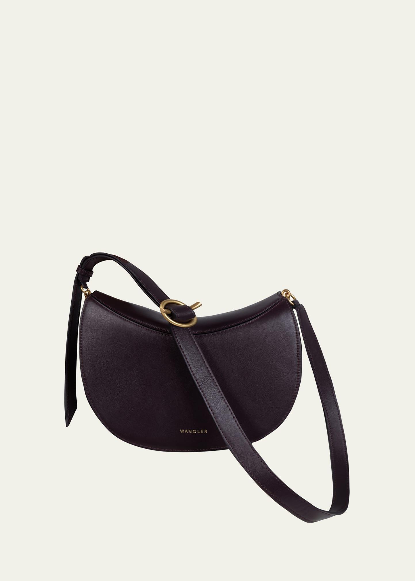 kate flap leather crossbody bag