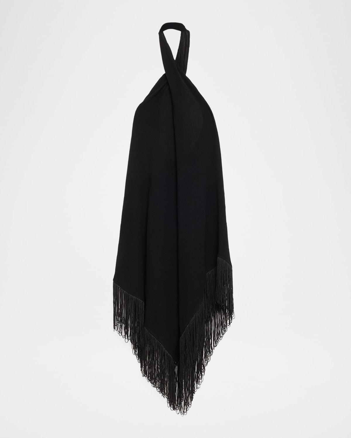 kate fringe-trim dress