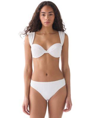 kate spade new york womens underwire bikini top high cut bottoms