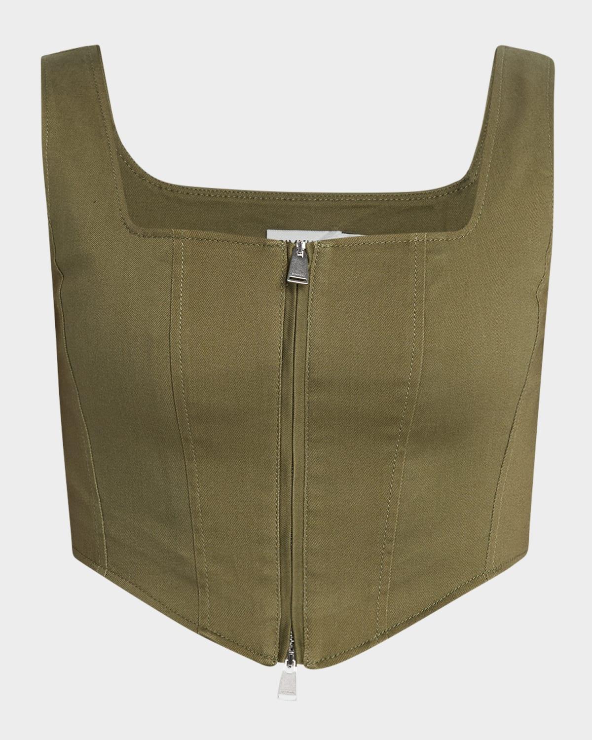 kateri sleeveless bustier top