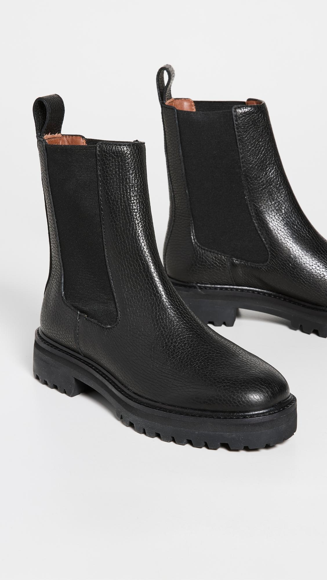 katerina lug sole chelsea boots