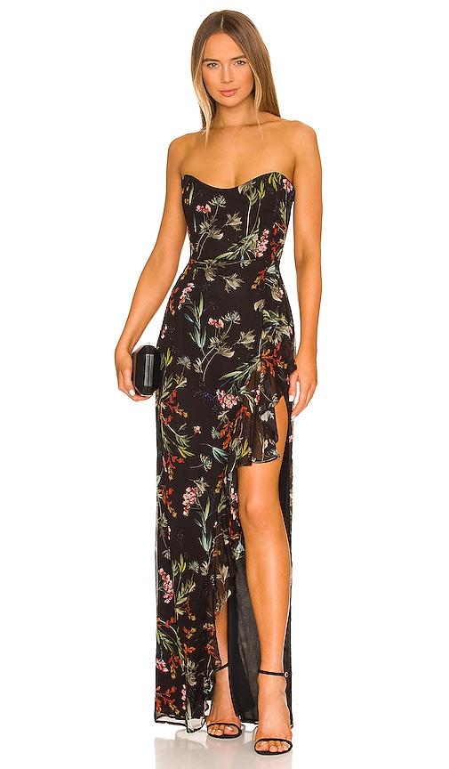katie may baby cakes gown in black.