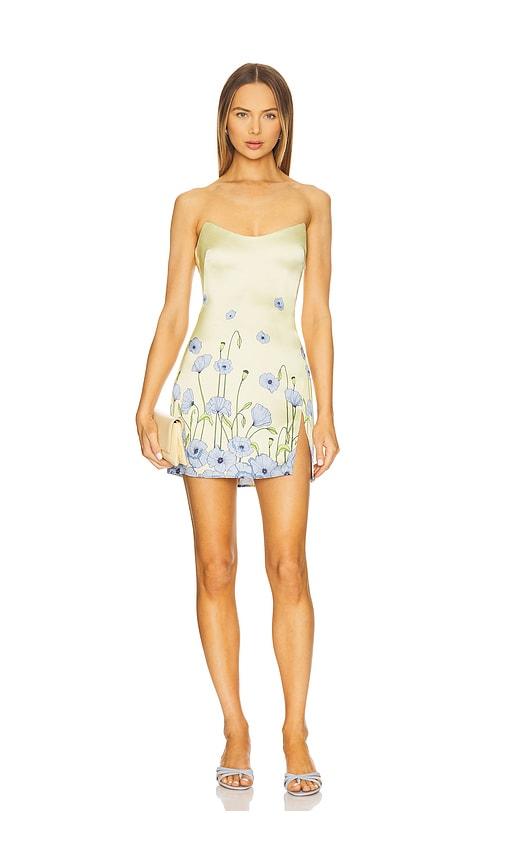 katie may debra dress in lemon.