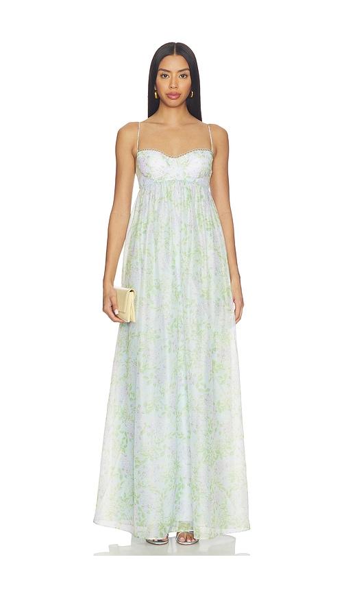 katie may effie gown in green.