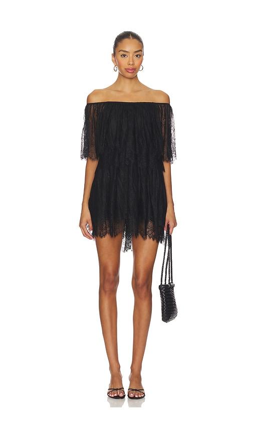 katie may noir dress in black.