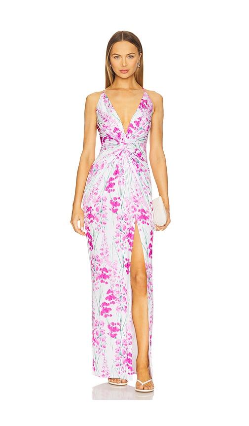 katie may pixie gown in pink.