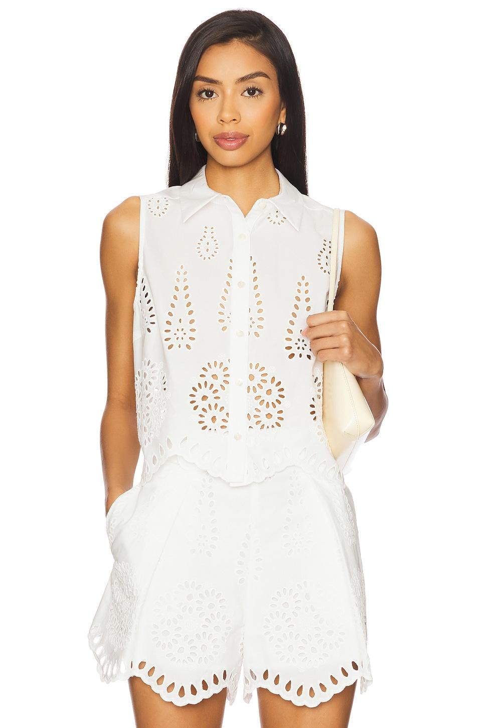 katja top in eyelet