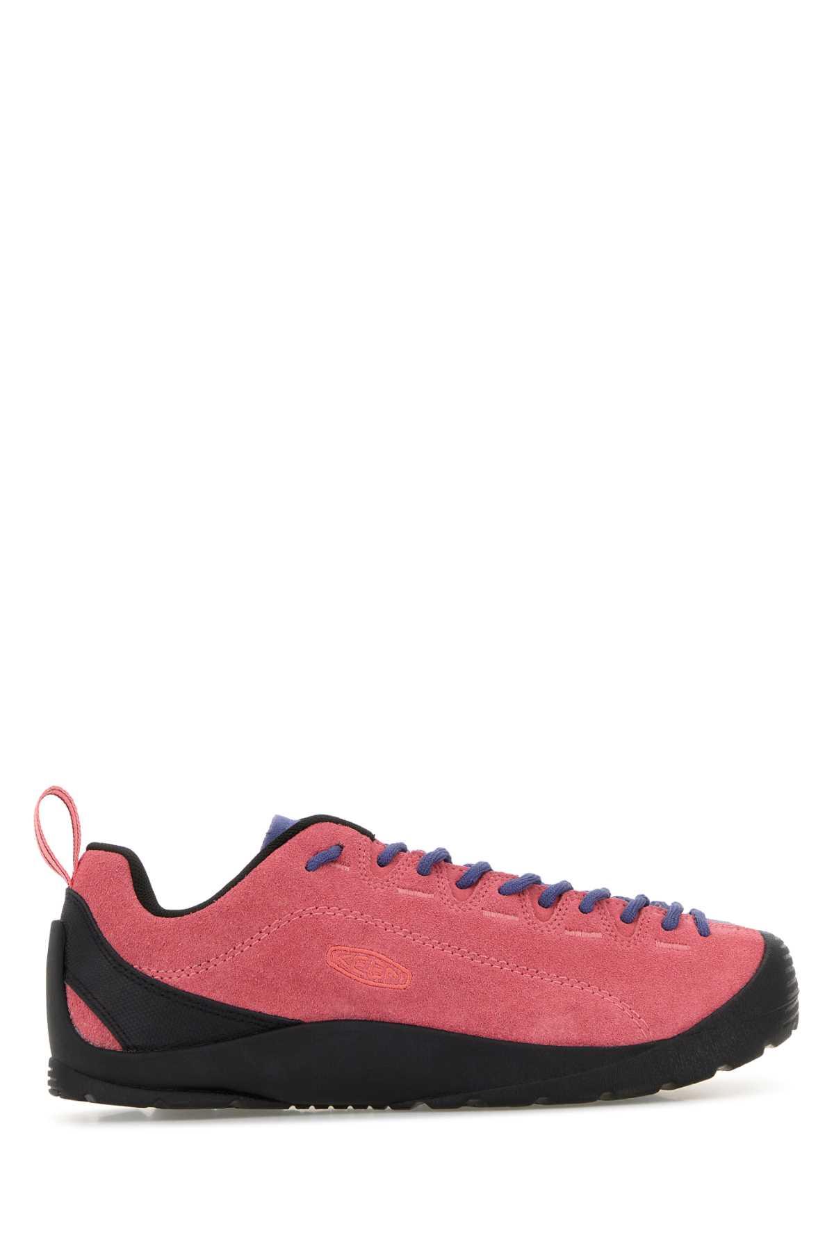keen pink suede jasper sneakers