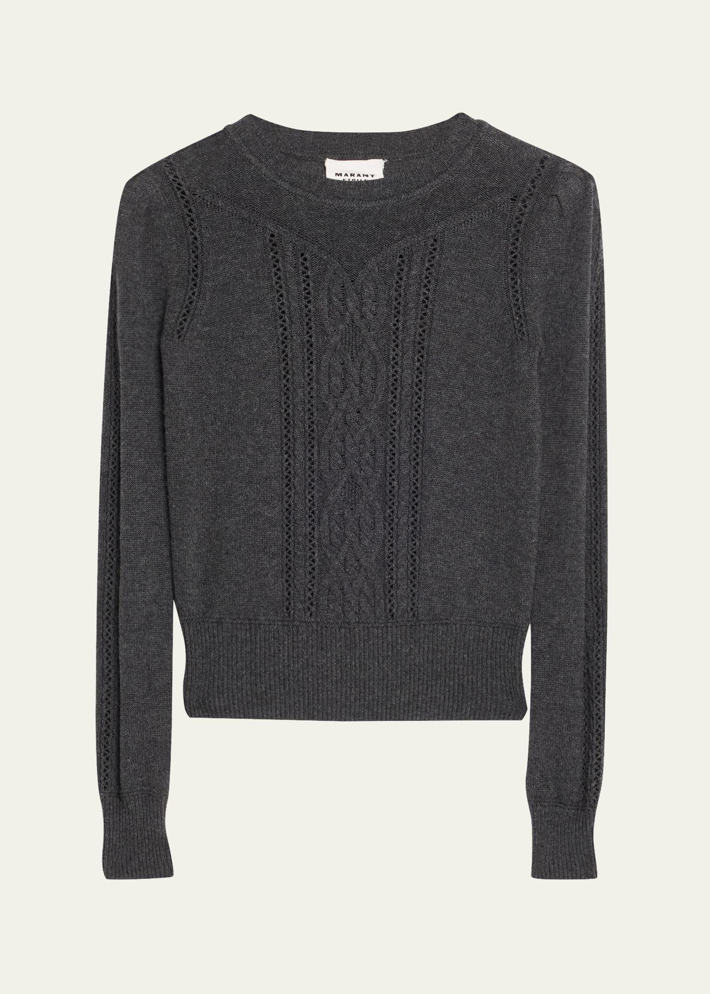 kelia openwork sweater
