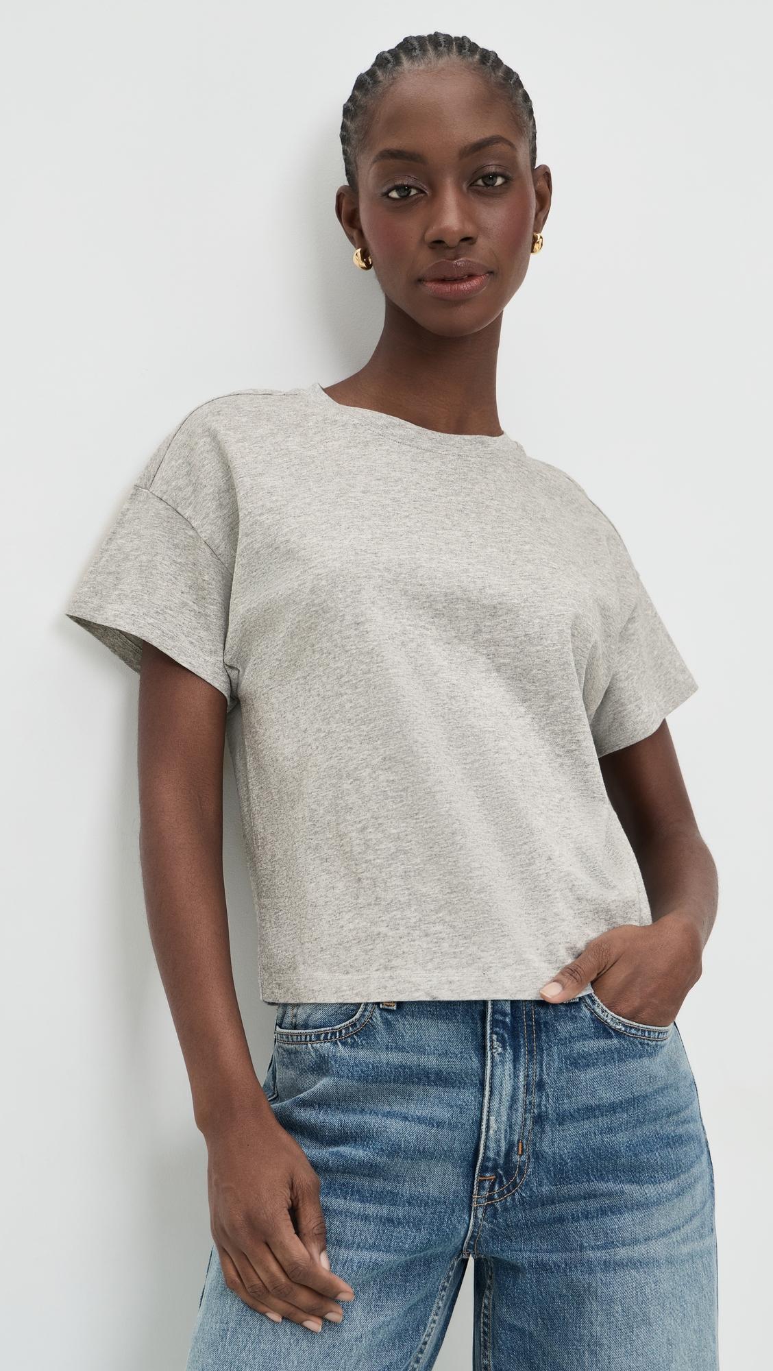 kelly boxy jersey tee