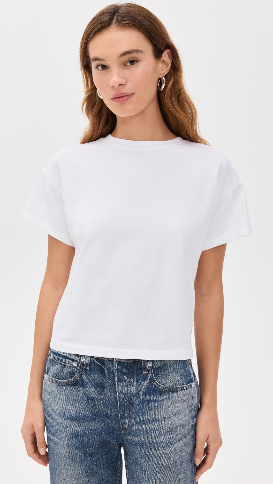 kelly boxy jersey tee