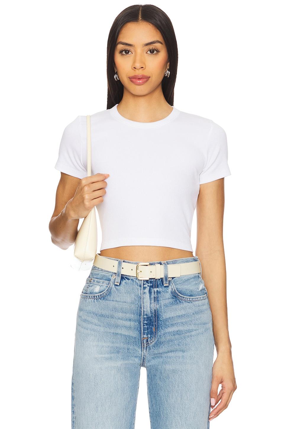 kelly crop slim fit tee