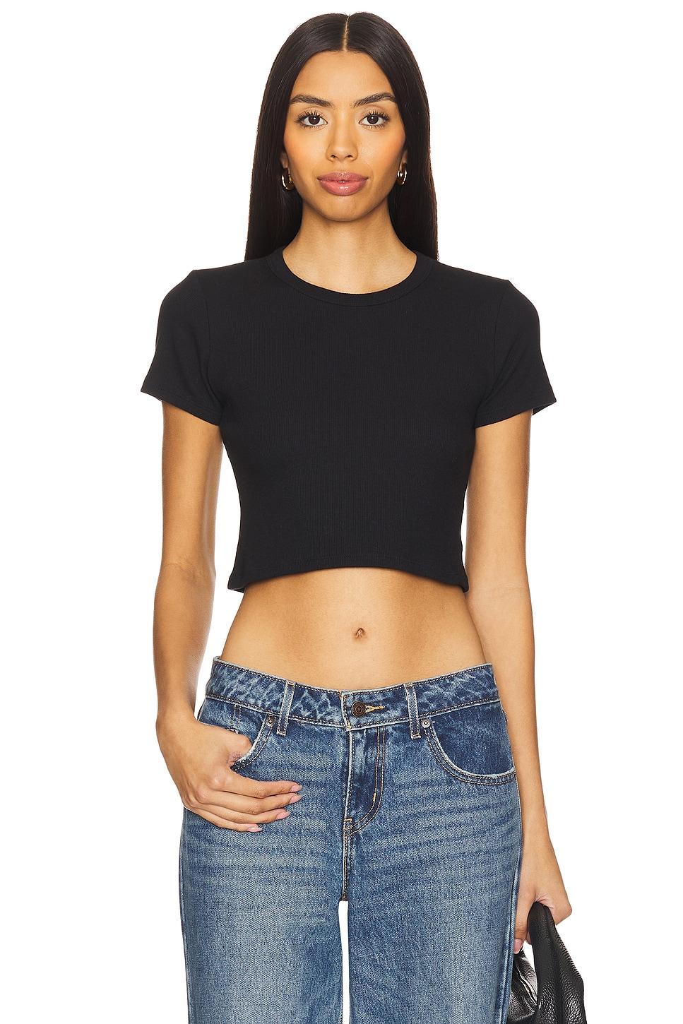 kelly crop slim fit tee