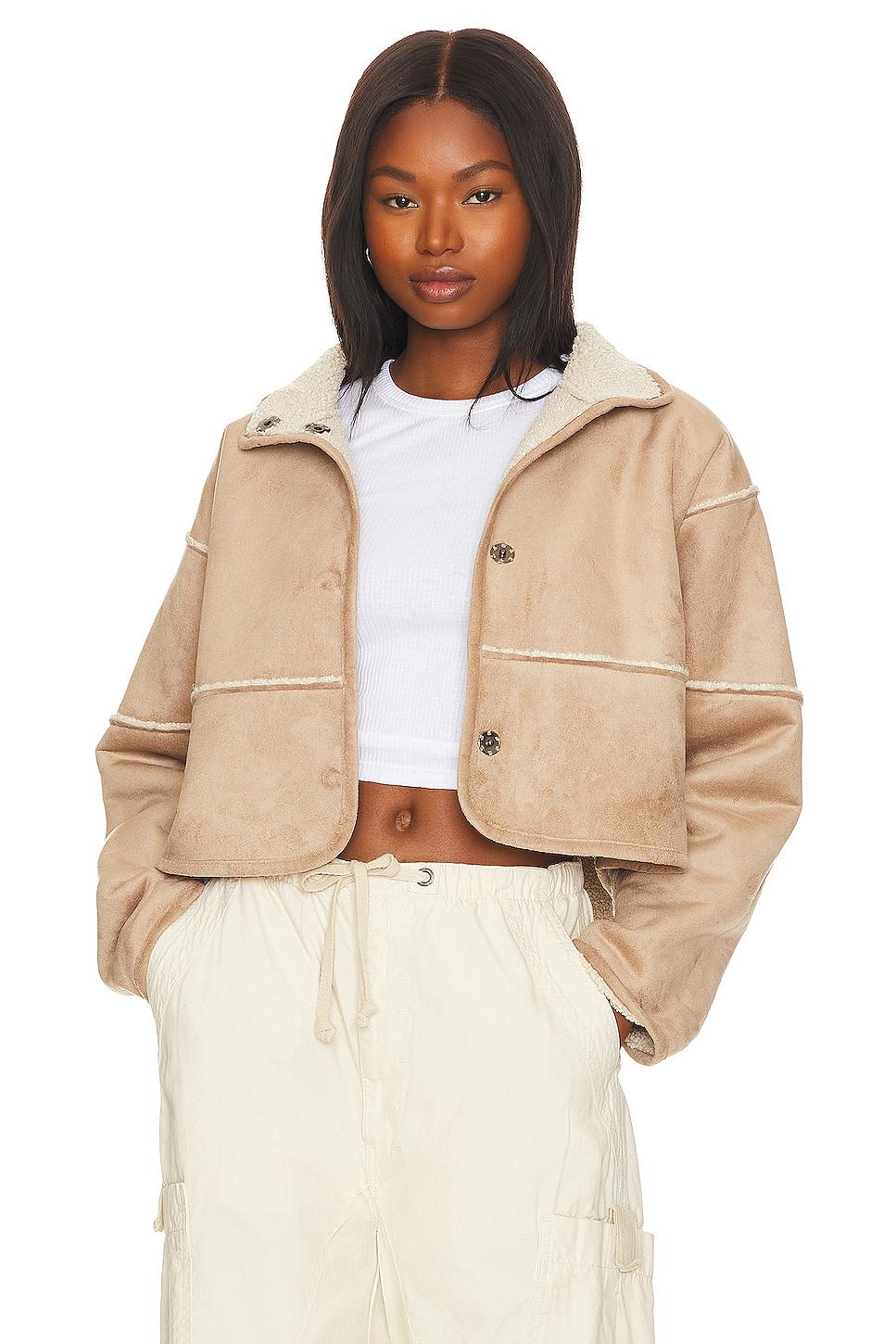 kelly reversible sherpa jacket