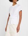 kelsey short-sleeve gathered tee