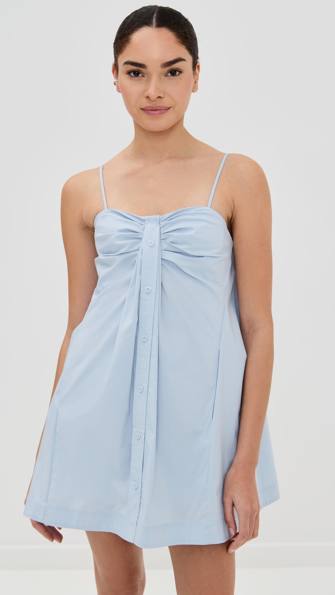 kendall twisted button front dress