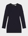 kenna embellished long-sleeve mini dress