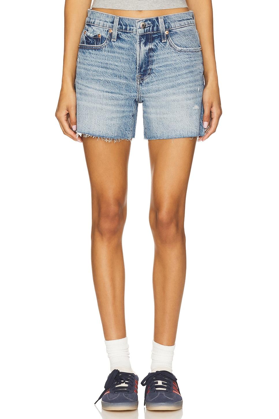 kennedy relaxed mid rise cut off short shorts