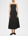 kennedy strapless midi dress